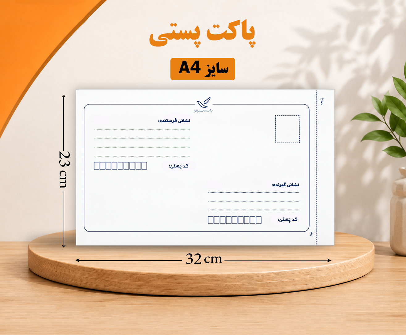 پاکت پستی متالایز A4